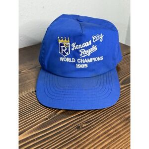 HTF 1985 Kansas City Royals World Series Champions Adjustable Hat